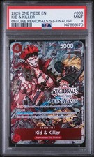 2025 One Piece Offline Regional Finalist Card...
