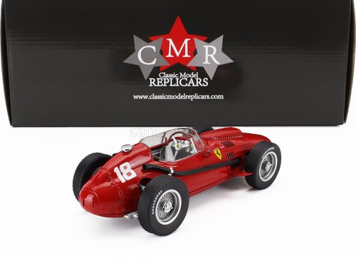 MODELLINO AUTO STATICO CMR FERRARI F1 DINO 246 PHIL HILL GP MONZA 1958 1/18 - Foto 2 di 6