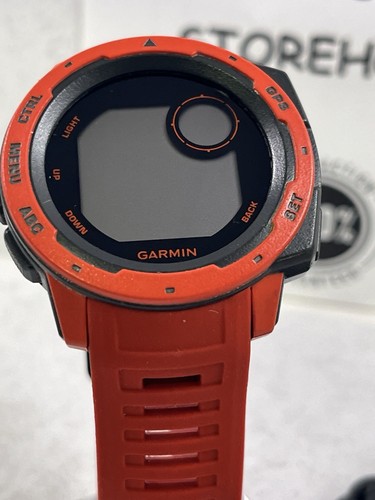 GARMIN Instinct in Flame Red GPS Running Watch 010-02064-02 - Picture 6 of 7