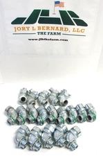 MIXED BRANDS, 1/2"  90* DEGREE LIQUID TIGHT CONNECTOR , LOT OF 19 , SURPLUS