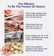 Freeze-Dried Chicken Breast Dog Cat Treats Grain-Free 4oz
