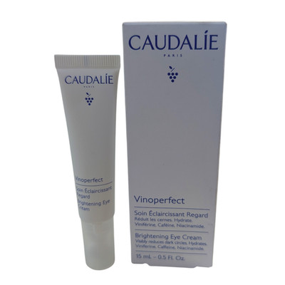 CAUDALIE Vinoperfect Brightening Eye Cream 0.5 fl.oz. Full Size, BNIB Free Ship