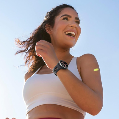 MONTRE CONNECTÉE MULTISPORT GPS CARDIO - GARMIN FORERUNNER 265S MUSIC