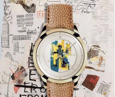 Jean-Michel Basquiat Watch By Daem