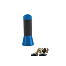 Antenna Auto per Volkswagen VW T-Cross 2019-2026 Corta 3,5cm Fibra di Carbonio