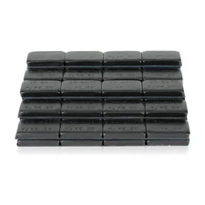 1oz Wheel Weights Stick-On Adhesive Tape Tire Balancer 72 Pcs 1 Box Black
