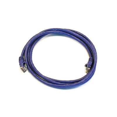 MONOPRICE 3431 Patch Cord,Cat 6,Booted,Purple,5.0 ft. 5VZL7