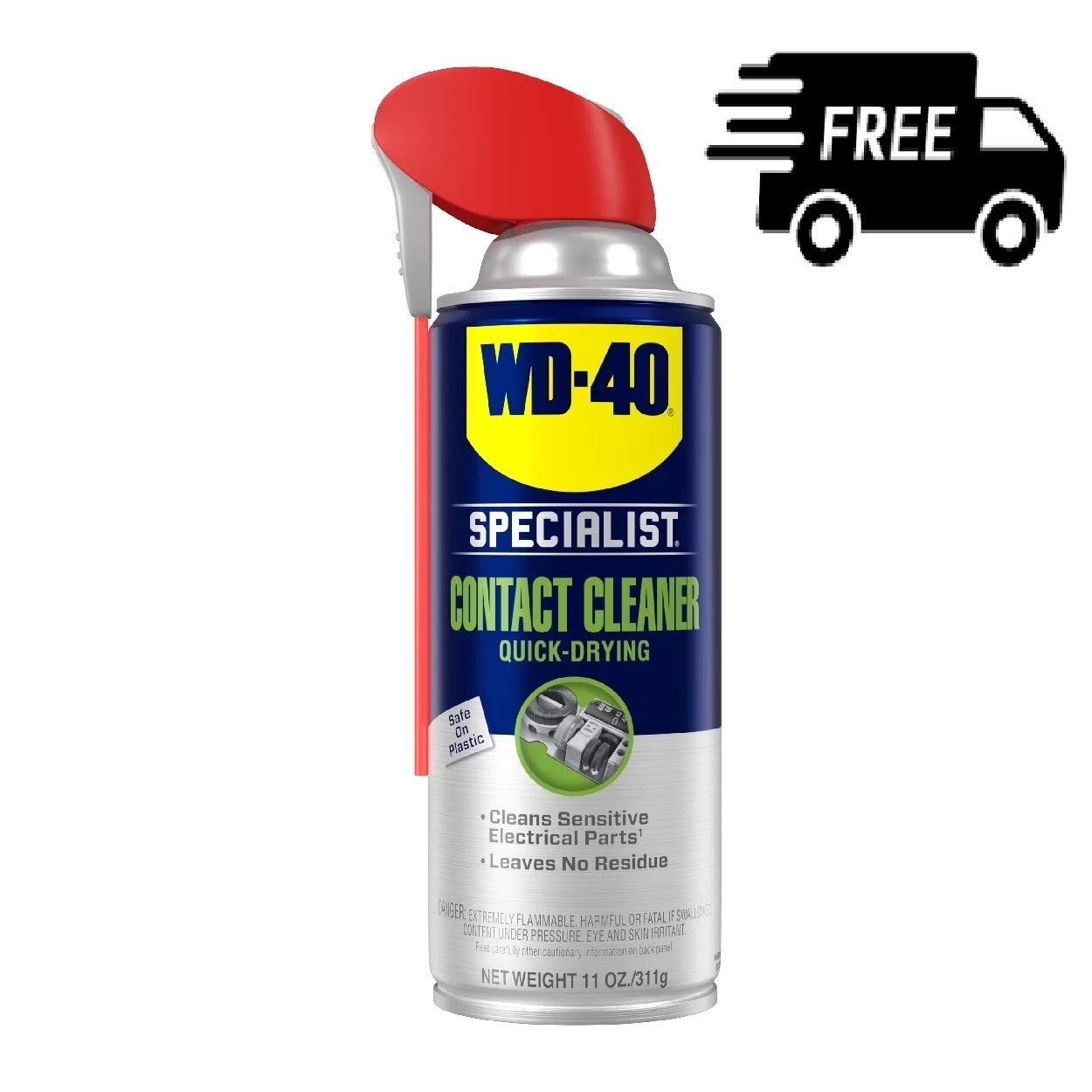 WD-40 Specialist Electrical Contact Cleaner, 11 oz