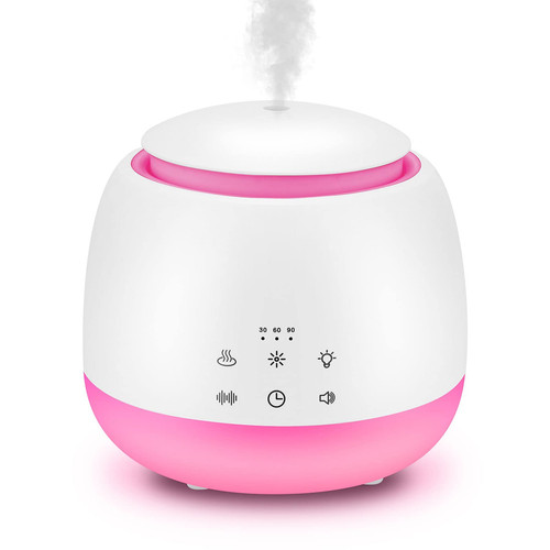 Aromatherapy Diffuser & White Noise Machine Combines 10 Relaxing Sounds,7 Col...