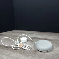 Google Home Mini Smart Speaker with Google Assistant - White / Gray H0A