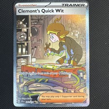 Clemont's Quick Wit 243/191 Sv08: Surging Sparks Holo