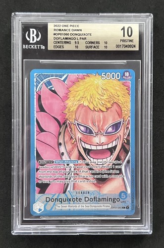 Donquixote Doflamingo (Parallel) graded BGS 10 for sale on eBay