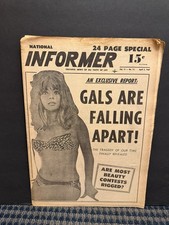 1967 April 2nd National Informer Newspaper, Girls Are Falling Apart? (VRN10G)