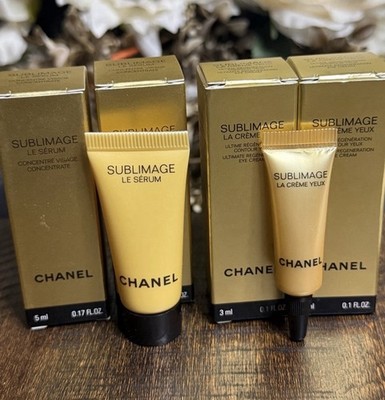Chanel Sublimage Le Serum 2x 5ml & Sublimage La Crème Yeux 2x 3ml