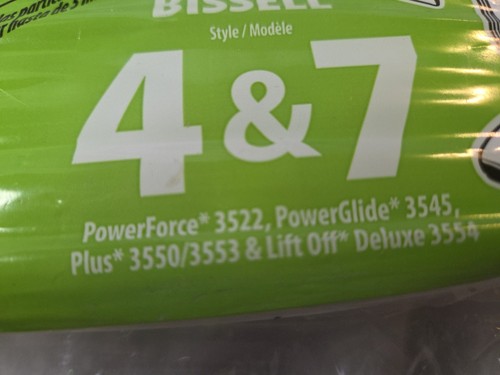 ENDUST Microfilter Vacuum Bags Bissell Style 4 & 7 See Photos For Model Numbers - Picture 2 of 6