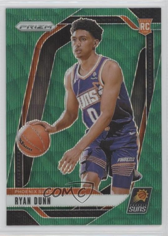 2024-25 Panini Prizm Green Wave Prizm Ryan Dunn #258 5y7