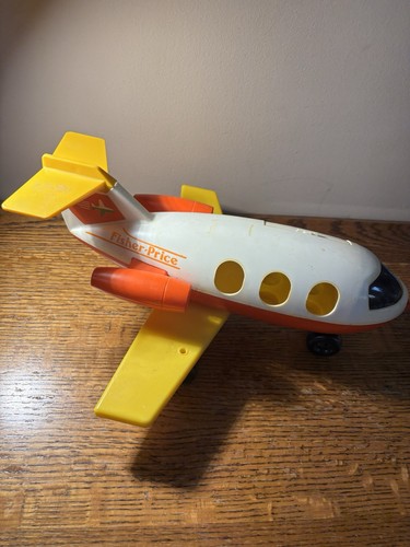 Avión Fisher Price Little People Jetliner vintage 1980 - Imagen 8 de 9