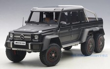 Autoart 1:18 Benz G63 AMG 6*6 SUV Alloy Diecast Model Car Collection Matte Gray
