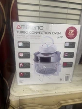 Ambiano Turbo Convection Oven 1200W 12.5 QUART MODEL CK-A15