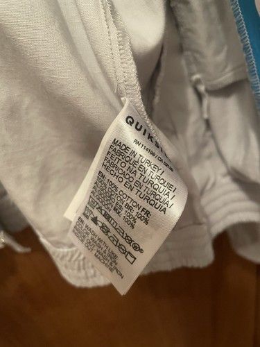 STRANGER THINGS X Quiksilver Collab “The Steve” Jacket L Cotton Light Gray NWT - Picture 13 of 14