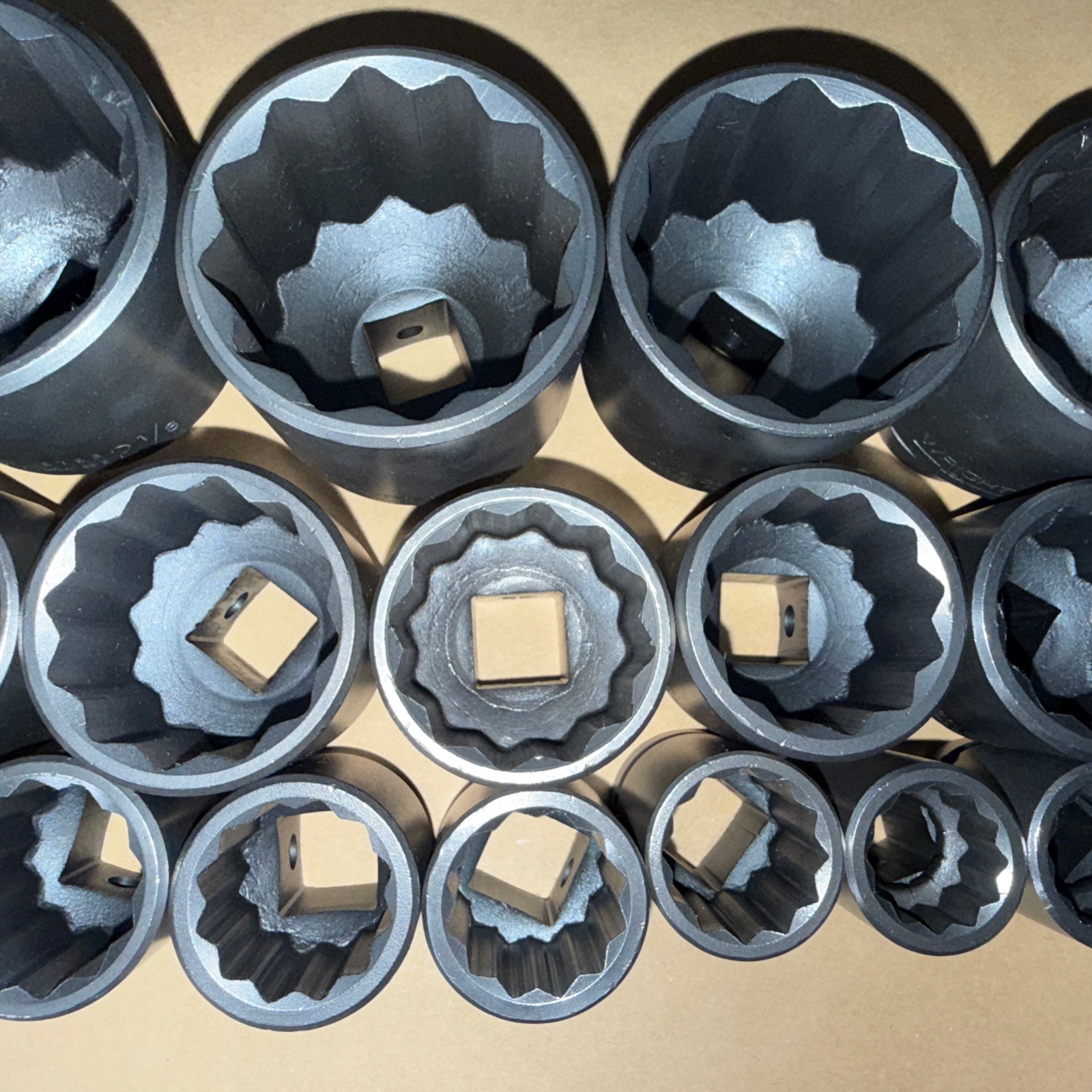 NOS WRIGHT TOOL 23pc SAE IMPACT SOCKET SET 3/4” Dr 12pt STD 3/4” - 2-3/16” USA