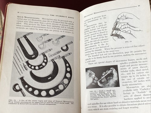 Das Starrett Buch für studentische Maschinisten Buch 1941. U.S.A. Metall Drehbank Former - Bild 23 von 24