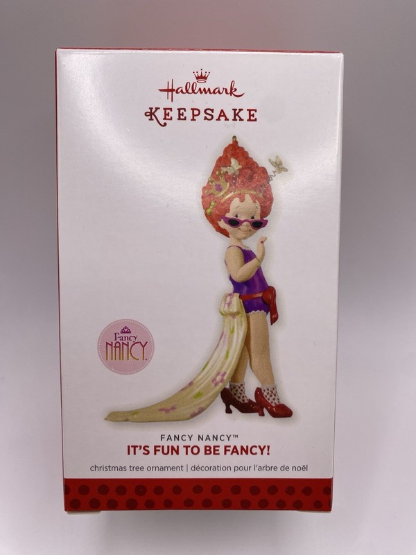 Hallmark Keepsake 2013 Fancy Nancy It's Fun To Be Fancy!- NEW- READ