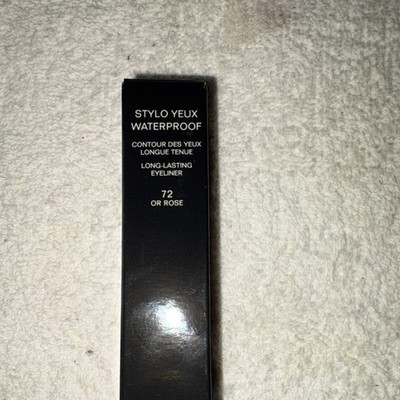 CHANEL Stylo Yeux Waterproof Eyeliner Long Lasting Twist-Up Pencil Or Rose 72