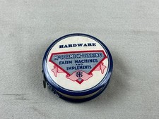 Antique rare celluloid McCormick-Deering IHC Tape Measure Kendig Bros Salunga PA