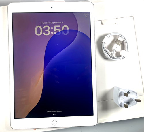Apple iPad 8th Gen 128GB Wi-Fi + Cell 4G Unlocked Silver A2429 Good Grade B 750