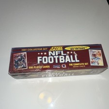 Score 1991 NFL Football Complete Set 690 Cards 1991 Score NFL Football