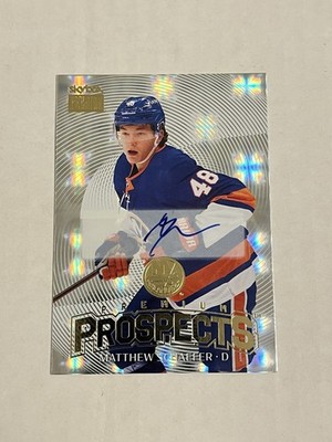 2025-26 Skybox Metal Universe Matthew Schaeffer Premier Prospects