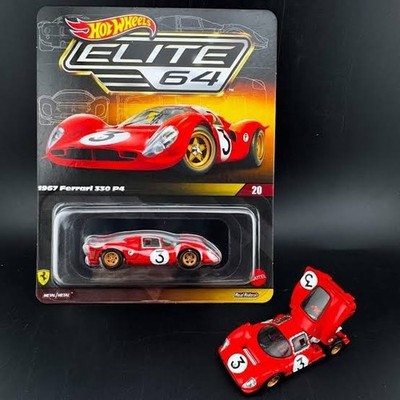 2025 Hot Wheels Elite 64, 1967 Ferrari 330 P4, Factory Sealed, In