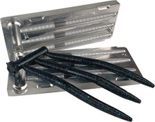 Aluminum Soft Plastiс Mold Lure Making Injection Molds Fishing Yama Senko 5''