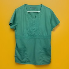 Grey  s Anatomy Green Women  s Scrub Shirt Top Size Large