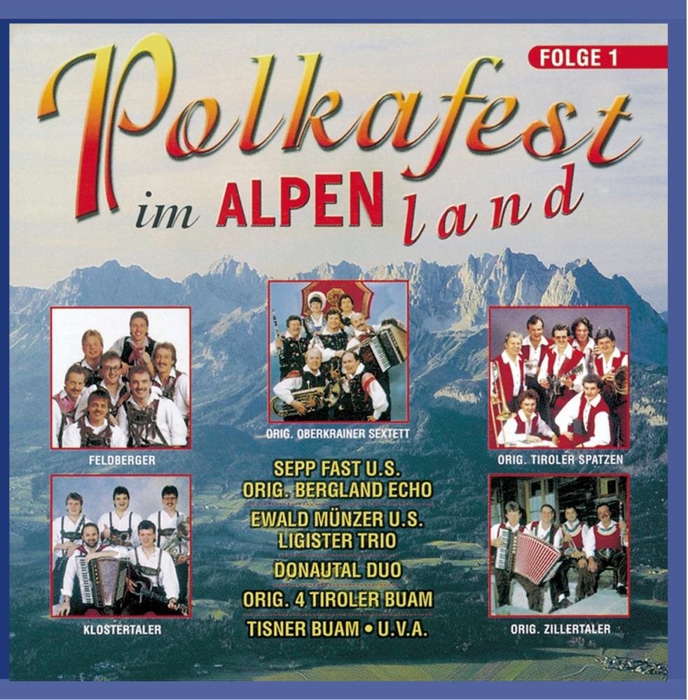 Полькафест различных исполнителей в Альпах (CD)