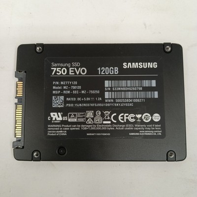 Samsung SSD 750 EVO 120GB 2.5'' SATA III SSD MZ7TY120HDHP