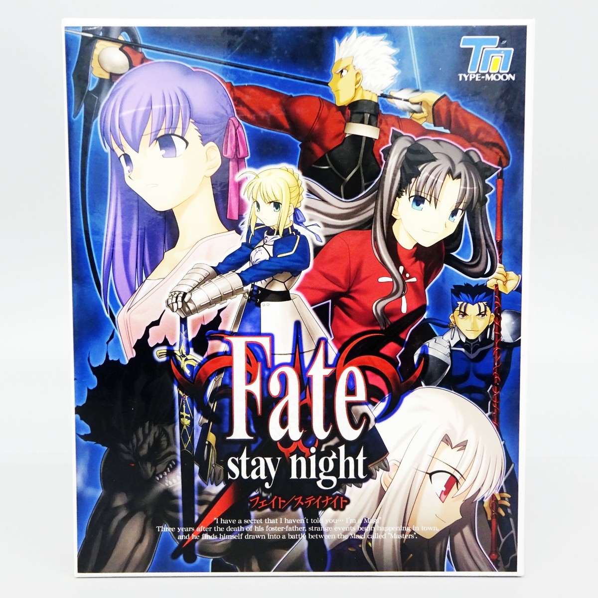 Fate / Stay Night Limited Edition Windows PC Game TYPE MOON Used