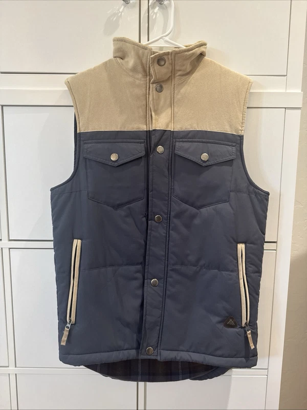 burton dryride two tone tan sherpa collar jacket
