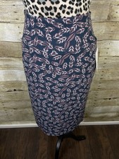 New L LULAROE CASSIE Pencil Skirt LARGE Yoga Waist Band, NWT Fast shipping