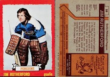 1973-74 Topps Hockey Card #59 Jim Rutherford