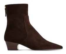 Madewell Women's Dark Carob Lexie Booties, 9.5