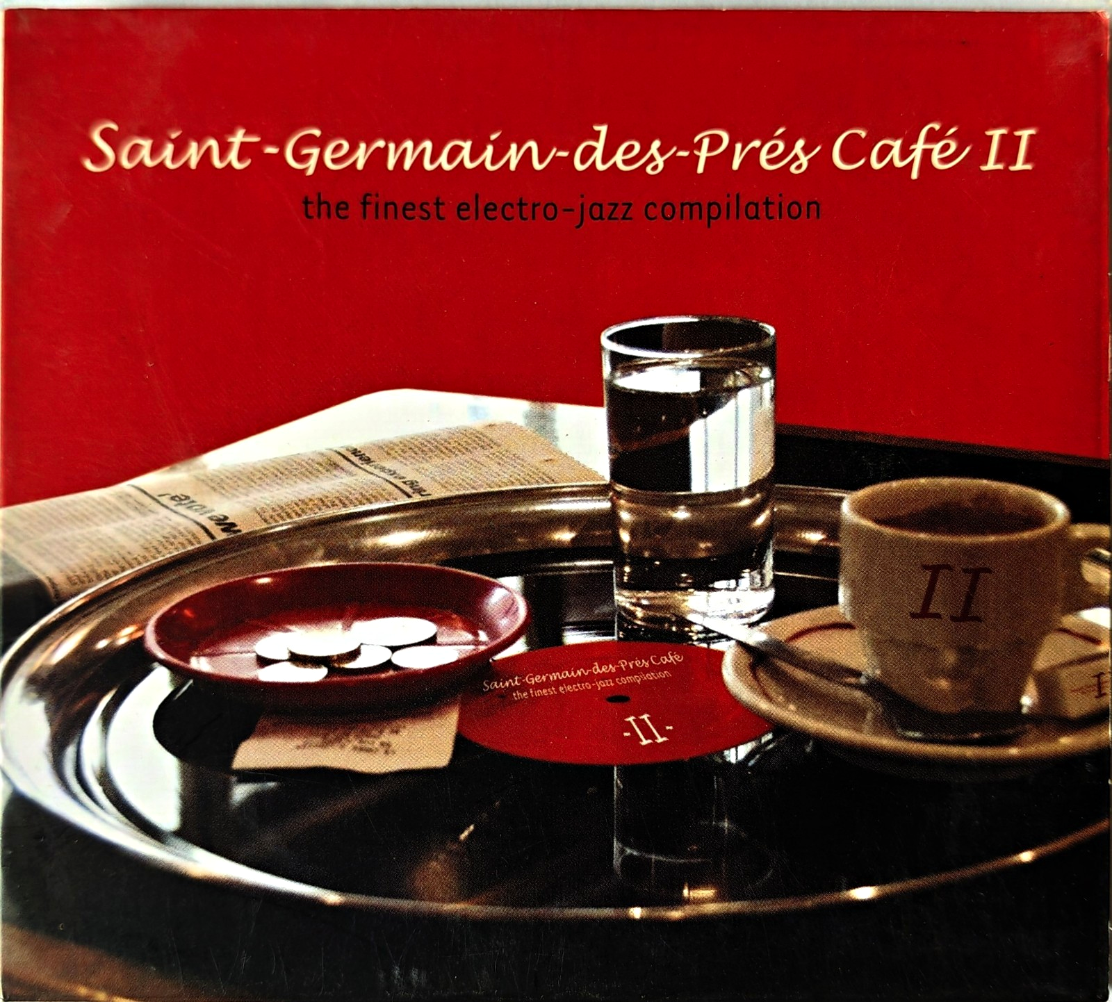 Saint-Germain-des-Prés Café II CD 🌀 Electro-Jazz Compilation Wagram 2002