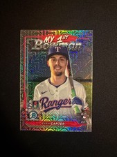 2024 Bowman Chrome Evan Carter Mega Box Mojo Refractor My 1st Bowman (RC) #M1B-7
