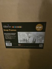 Stewart Superior Snap Frame 24x36 Silver Aluminum Wall Mounted Front Loading