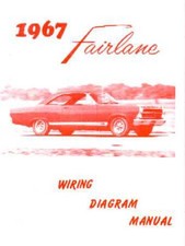 1967 Ford Fairlane Galaxie Wiring Diagrams Manual