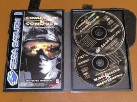 Command & Conquer: The Tiberium Conflict For SEGA SATURN Game - CIB