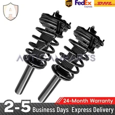 2PCS Front Shock Strut Shock Absorber w/ PASM For Porsche Macan 95B 3.0L 3.6L US