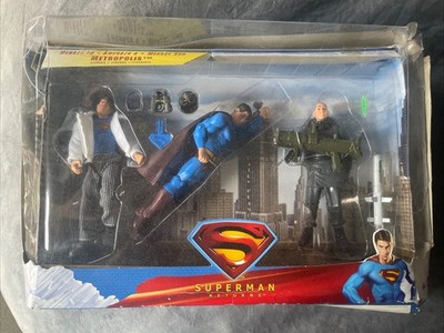 2006 DC Superman Returns Menace To Metropolis Action Figure Set