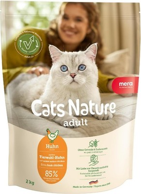 MERA Cats Nature Huhn Katzenfutter getreidefrei 400g-10kg verschiedene Sorten